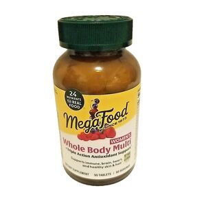 MegaFood Women’s Whole Body Multi - multivitamin– 90 Tablets!  –expires 09/2027